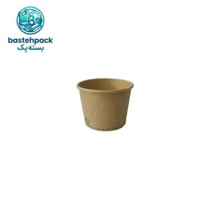 لیوان کاغذی 120 سی سی کرافت ساده مناسب دبل اسپرسو و تست نوشیدنی