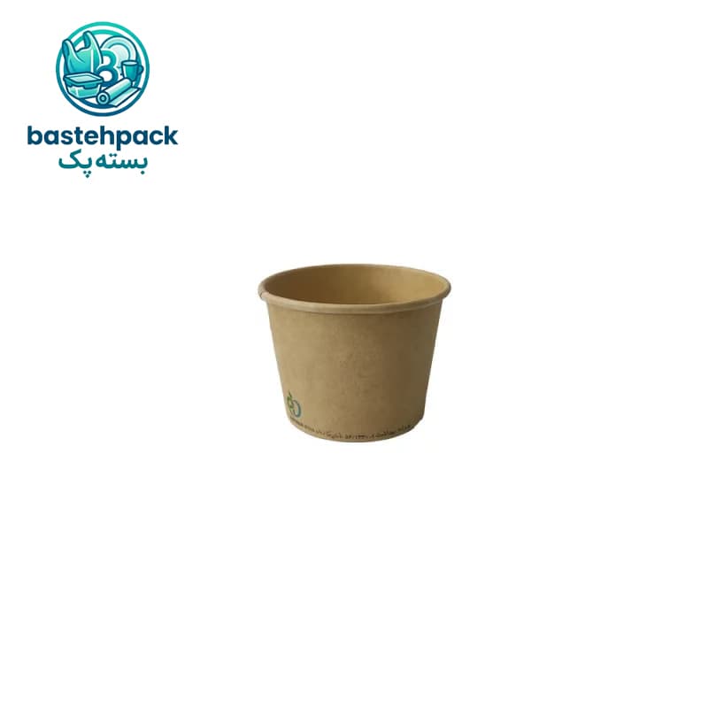 لیوان کاغذی 120 سی سی کرافت ساده مناسب دبل اسپرسو و تست نوشیدنی