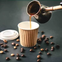 لیوان یکبار مصرف ریپل ۲۲۰ سی‌ سی برای سرو نوشیدنی‌