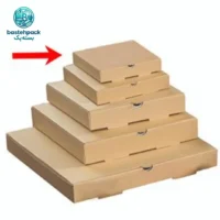 خرید جعبه کرافت پیتزا با کیفیت عالی