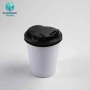 لیوان کاغذی سفید ۱۲۰ سی‌ سی در بسته ۵۰ عددی