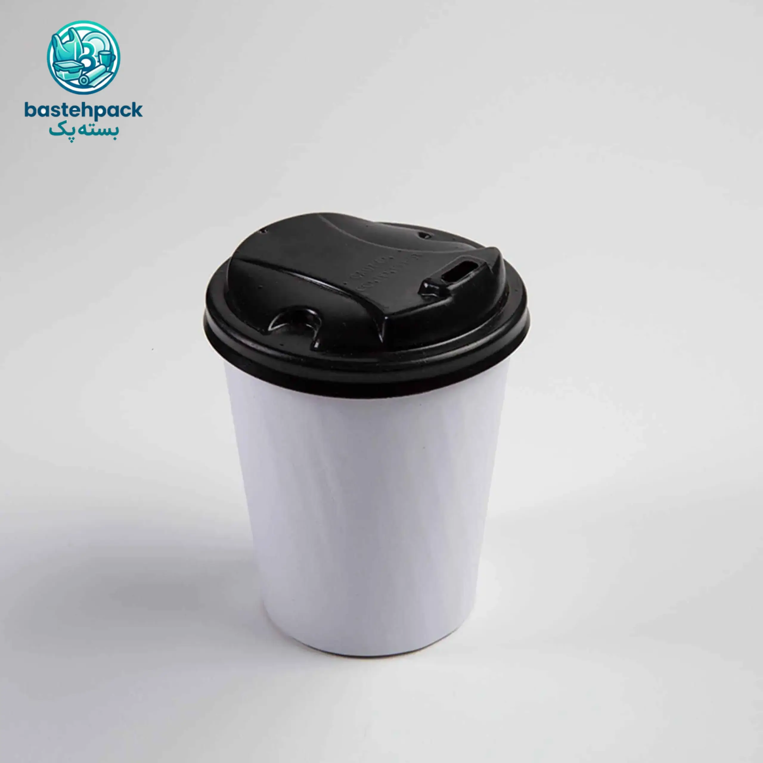 لیوان کاغذی سفید ۱۲۰ سی‌ سی در بسته ۵۰ عددی